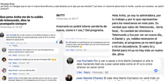 Algunos de los mensajes que ustedes me dejaron en mis redes sociales y mi blog