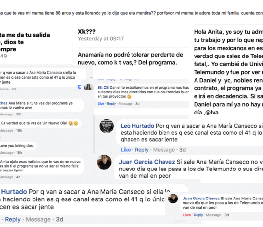 Algunos de los mensajes que ustedes me dejaron en mis redes sociales y mi blog