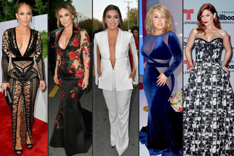 ¡Duelo de escotazos en los Premios Billboard!