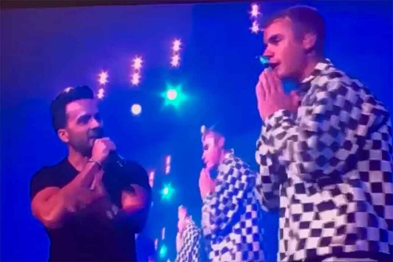 ¡Locura en Puerto Rico! Justin Bieber subió a Luis Fonsi a cantar 'Despacito'