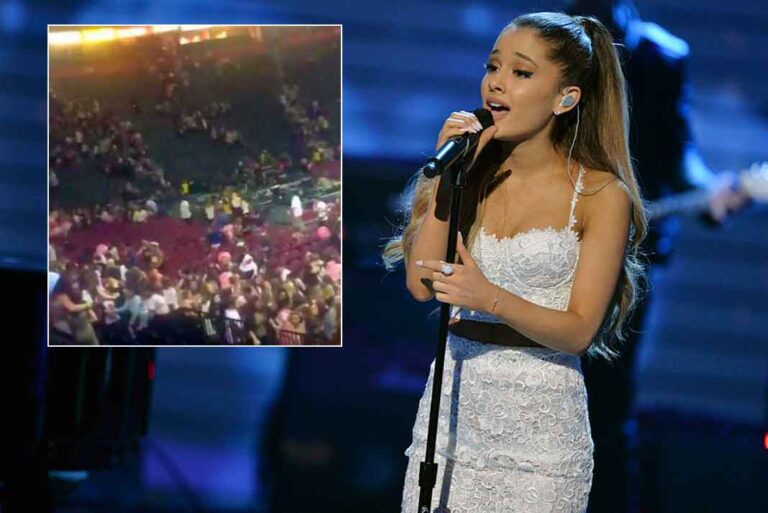 ¡Muy triste por la explosión en concierto de Ariana Grande!
