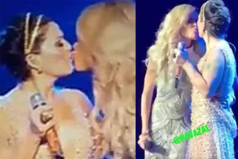 ¡Hey güeraaaaaaa! Gloria Trevi y Ale Guzmán ¡se besan!