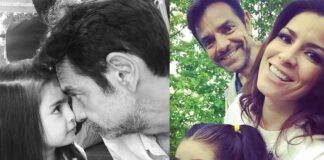 Eugenio y Alessandra está felices con la niña