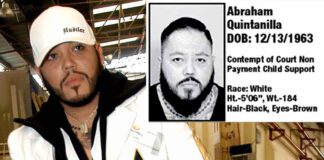 Al parecer, lo buscan por no pagar la manutención de sus hijos