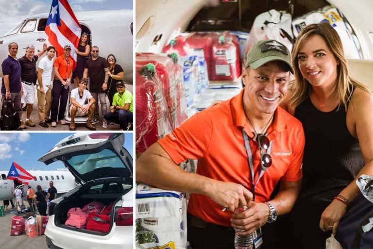 Adamari tuvo la iniciativa junto con varios conocidos de enviar ayuda a su bello Puerto Rico