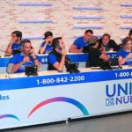Presentadores, artistas y empleados de Univision atendieron llamadas de donaciones en la colecta del sábado