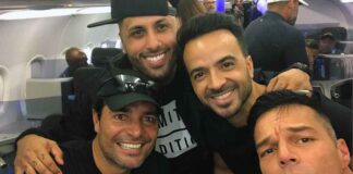 El súper escuadrón boricua conformado por Nicky Jam, Luis Fonsi, Chayanne y Ricky Martin