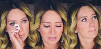 Geraldine Bazán rompió el silencio y también en llanto al hablar de su divorcio