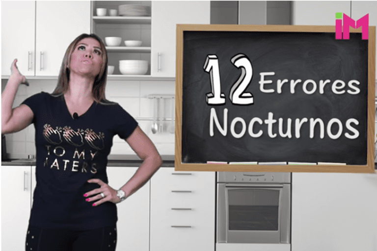 12 errores nocturnos que te engordan