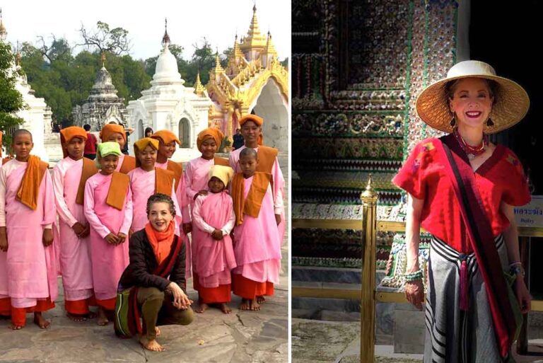 Edith lleva ya tres semanas viajando por países asiáticos