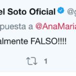 Gabriel Soto me respondió directamente a mi Twitter