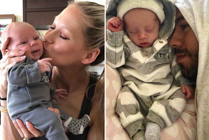 El cantante y la tenista compartieron fotos con sus gemelitos