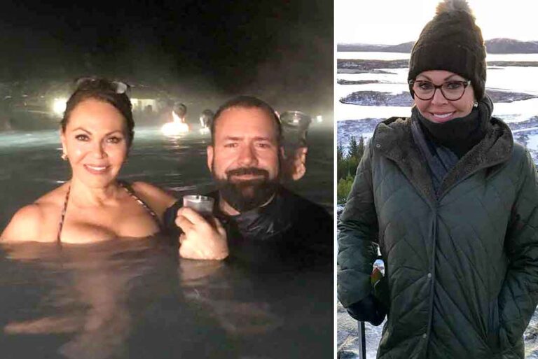 María Elena y sus amigos vivieron una experiencia única visitando Islandia