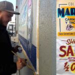 Mike Rivera está buscando clientes que vivan en Los Angeles y necesiten letreros