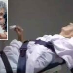 La revista TVnotas publicó esta fotografía del cantante, donde se nota su frágil estado de salud