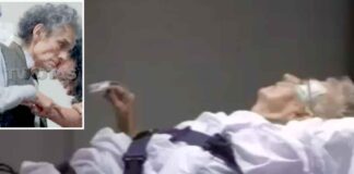 La revista TVnotas publicó esta fotografía del cantante, donde se nota su frágil estado de salud