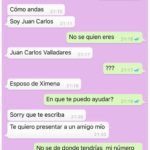 Geraldine Bazán hizo públicos los mensajes que una persona le envió haciéndose pasar por el marido de Ximena Navarrete