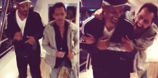Will Smith es un estupendo alumno de salsa de Marc Anthony