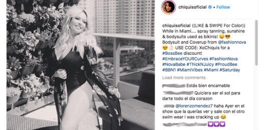 Chiquis Rivera post esta foto en su Instagram