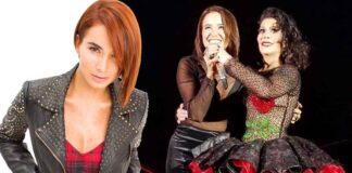 Alejandra Guzmán subió a Majida al escenario para presentársela al público