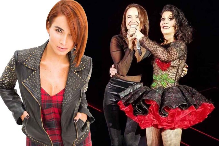 Alejandra Guzmán subió a Majida al escenario para presentársela al público