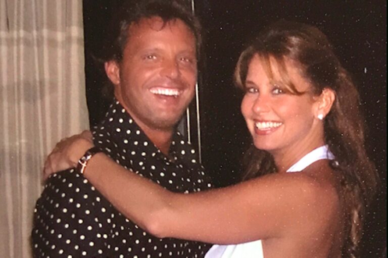 Luis Miguel y Mirka Dellanos. Instagram
