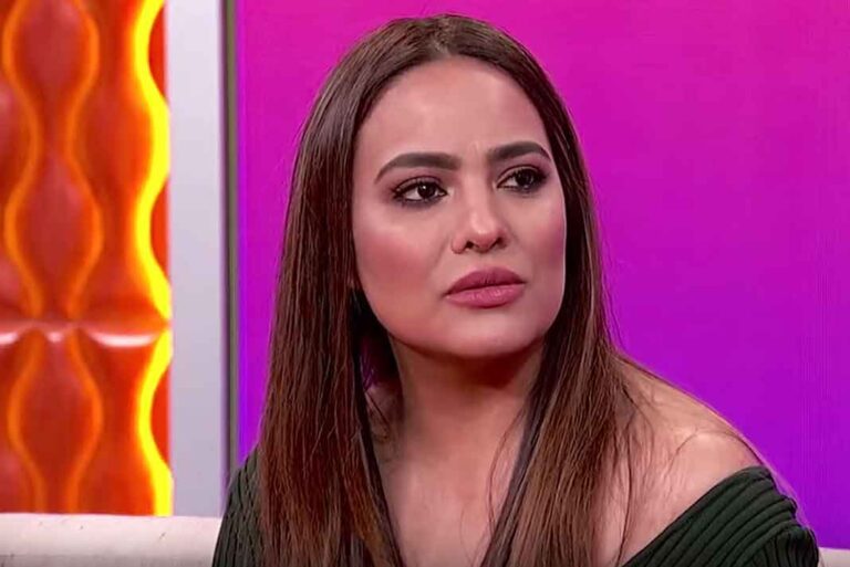 Mayeli habló en exclusiva en un show de la cadena EstrellaTV de Los Angeles