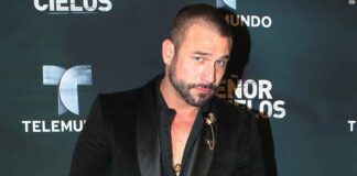 Rafael Amaya estuvo un ratito en la presentación de la nueva temporada de su serie
