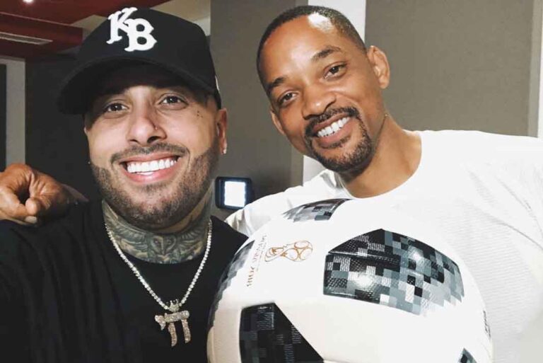 Nicky Jam y Will Smith ya están listos para cantar el tema en la inauguración del Mundial de Fútbol Rusia 2018
