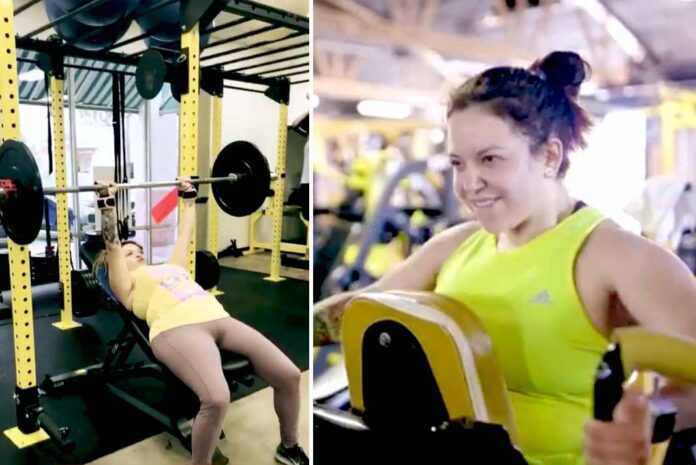 Qué fuerza de voluntad y disciplina tiene Jacqie para lograr bajar de peso