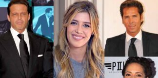 Luis Miguel, Michelle Salas, Roberto Palazuelos y Stephanie Salas