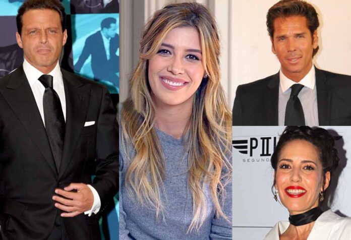 Luis Miguel, Michelle Salas, Roberto Palazuelos y Stephanie Salas