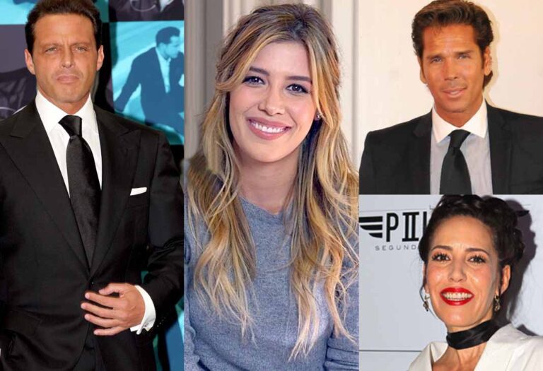 Luis Miguel, Michelle Salas, Roberto Palazuelos y Stephanie Salas