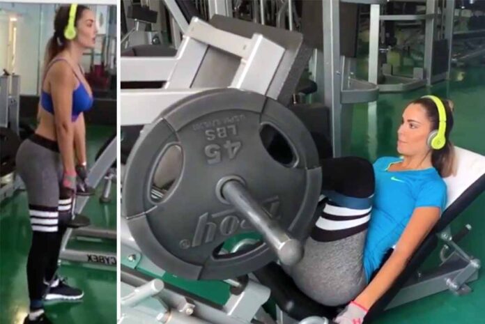 Ninel Conde compartió sus 7 rutinas de ejercicios para levantar pompa