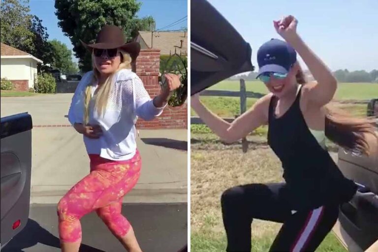 Chiquis contra Thalía en el peligroso reto viral de 'La Chona'