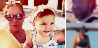 La jueza Ana María Polo pasó el día en el mar con su pequeña nieta y su hijo