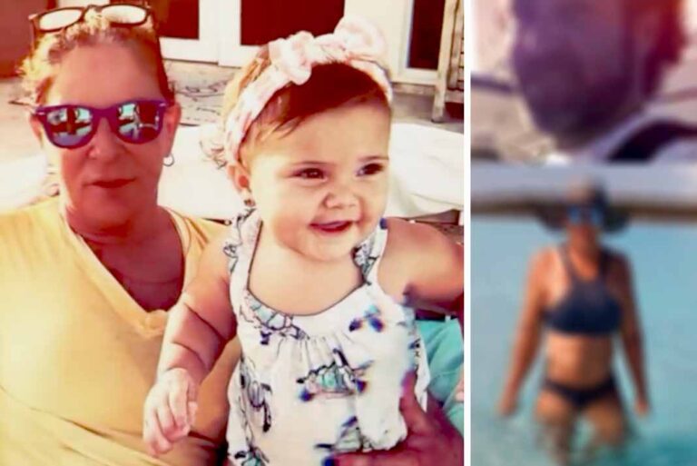 La jueza Ana María Polo pasó el día en el mar con su pequeña nieta y su hijo
