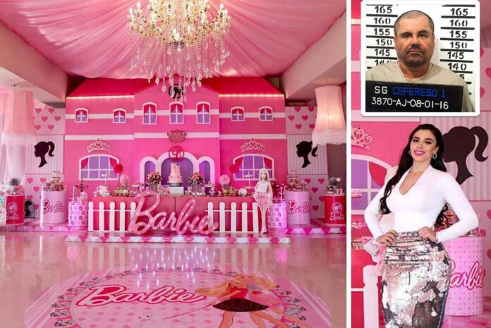 La lujosa fiesta fue organizada por la esposa de "El Chapo" para las gemelitas de ambos La lujosa fiesta fue organizada por la esposa de "El Chapo" para las gemelitas de ambos