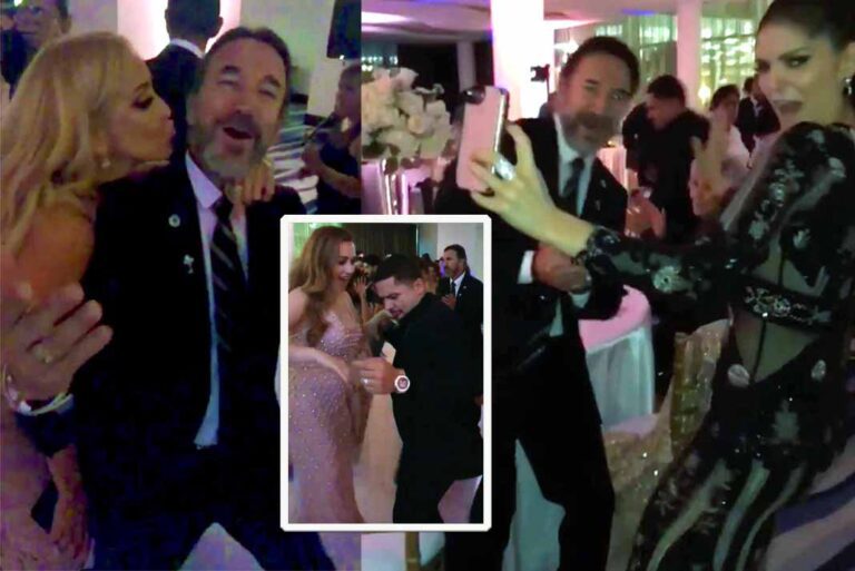 La fiesta duró hasta altas horas de la noche