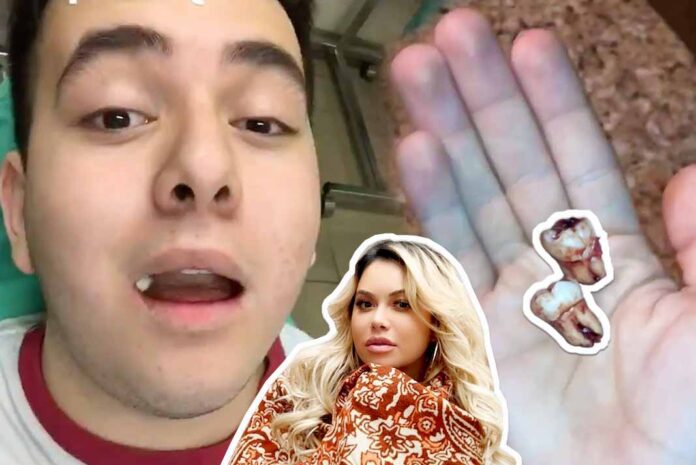 A Johnny Rivera le sacaron dos muelas luego de estar sufriendo varios días de un intenso dolor