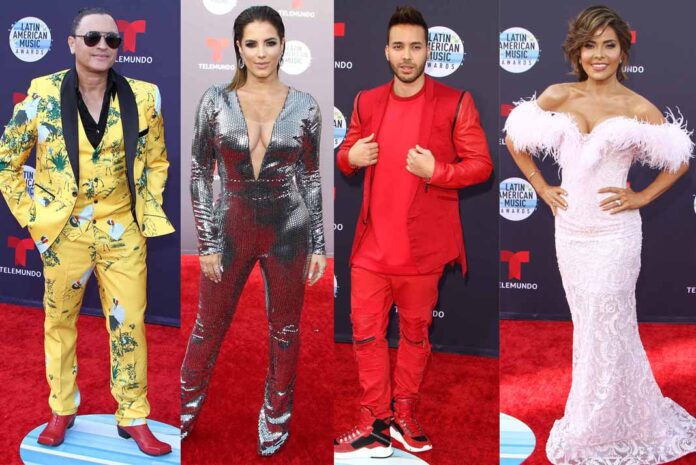 En esta edición de los Latin American Music Awards hubo un tutti frutti de colores y estilos
