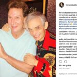 En junio de este 2018 posó con Fernando Allende en su primera y una imagen hasta la fecha tras su recuperación en México