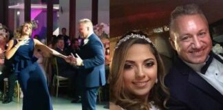 Lili Estefan fue la que más se divirtió en la boda de su hermano Juan
