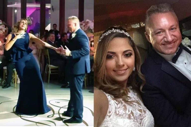 Lili Estefan fue la que más se divirtió en la boda de su hermano Juan