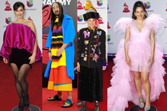 La alfombra roja de la edición 19 de los Latin Grammy