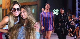 La hija de Lili Estefan tiene 16 años y la apoya en cada uno de los desfiles