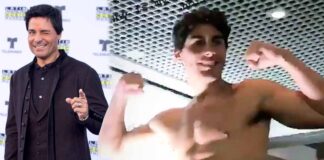 El hijo de Chayanne volvió a dar pruebas de su sensualidad