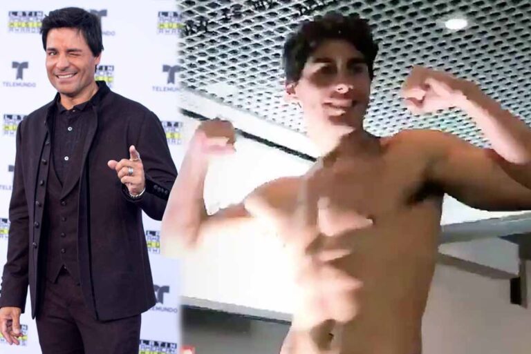 El hijo de Chayanne volvió a dar pruebas de su sensualidad