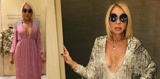 Laura Bozzo se dio el gusto de modelar diseños de Gucci