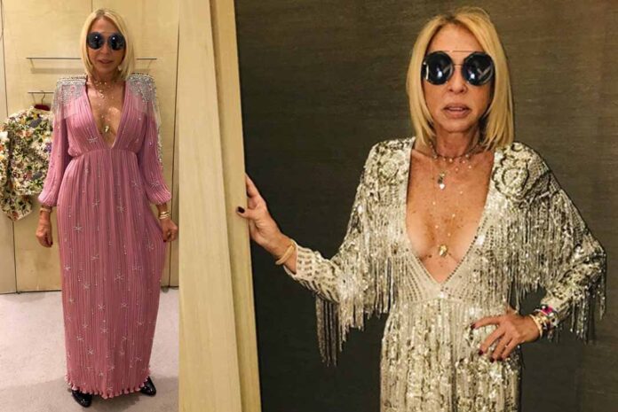 Laura Bozzo se dio el gusto de modelar diseños de Gucci Laura Bozzo se dio el gusto de modelar diseños de Gucci